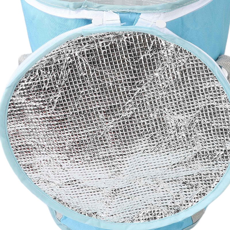 Collapsible Foot Soaking Bath Bag 5 Layer Insulated Waterproof Portable