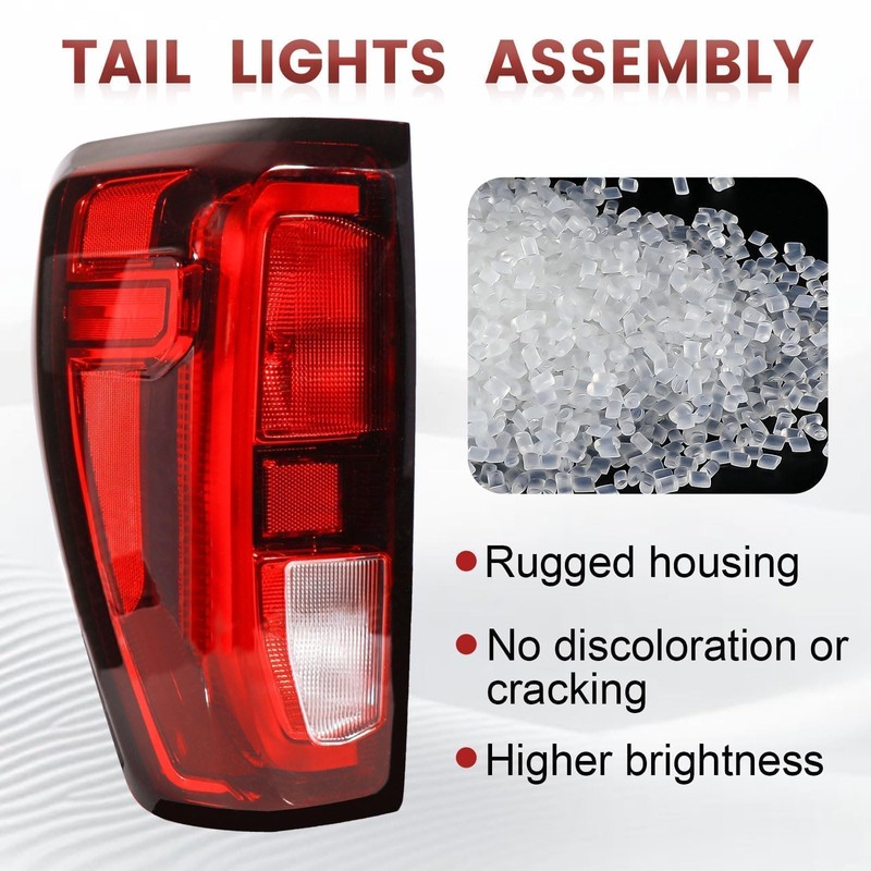 CONLLCON Tail lights Assembly Compatible with 2019-2024 GMC Sierra 1500