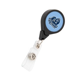 Desert Cactus Old Dominion University Retractable Badge Holder ODU Monarchs ID Reel with Ticket Clip for Lanyard, Work, School & Office Access