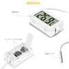 LCD Digital Thermometer, Temperature Monitor, Waterproof Temperature Probe, Refrigerator, Fish