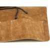 Ramelson 7 Pocket Suede Leather Tool Roll for Larger Wood