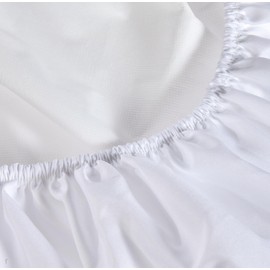 babyCalin - Matratzenbezug aus saugfähigem Schwamm 40x80 cm Weiß