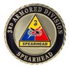 United States Army 3rd Armored Division Spearhead-Challenge Coin