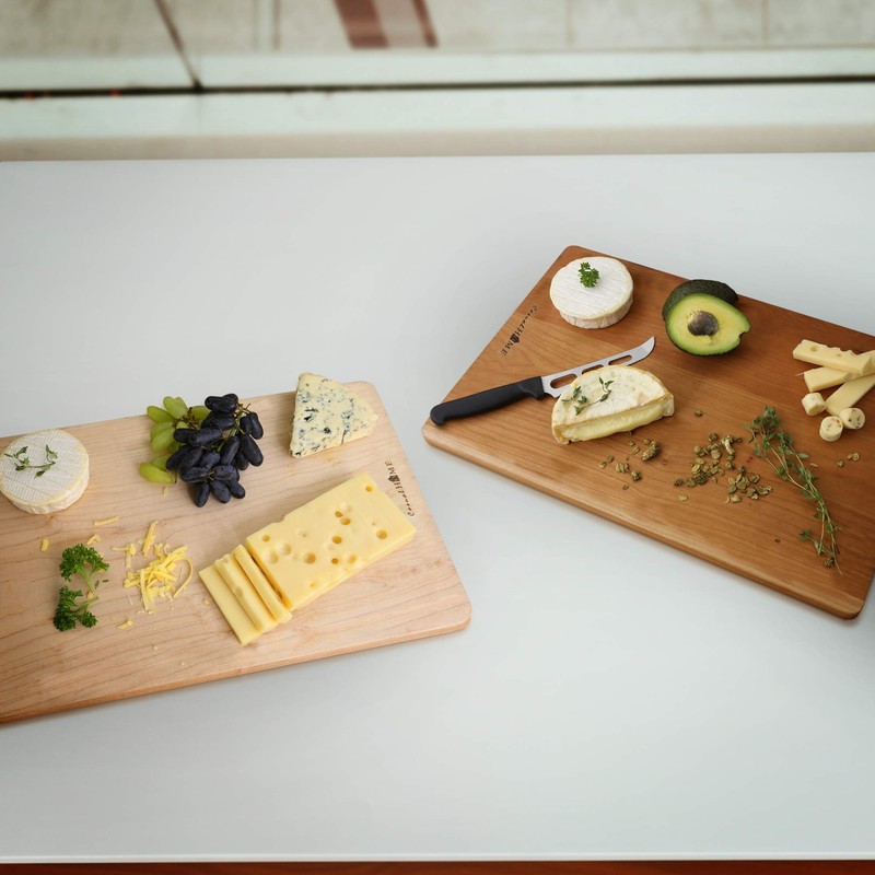 Casual Home Delice Cherry Rectangle Juice Drip Groove Cutting Board,