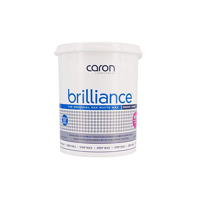 Caron Brilliance Strip Wax Microwaveable 800g Waxing Hair Removal