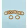 M12 Drain Washer, 18mm x 12mm, 1.5mm Thick, 09168-14012 Copper