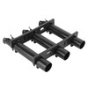 Outdoor Fishing Vertical 3‑Link Fishing Rod Rack Storage Holder Pole
