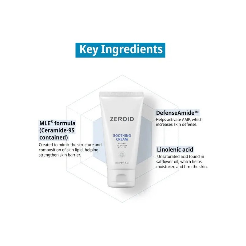 ZEROID Soothing Cream