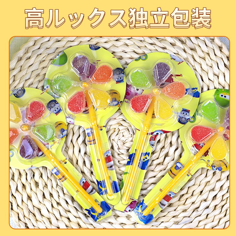 風車飴 30本セット 棒付きキャンディ お菓子 グミ ギフト 詰め合わせ -棒付き 飴 棒付き