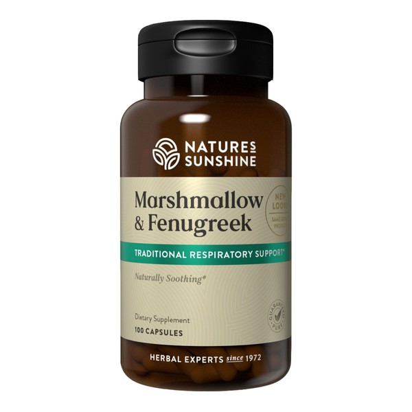 Nature's Sunshine Marshmallow & Fenugreek - 100 capsules