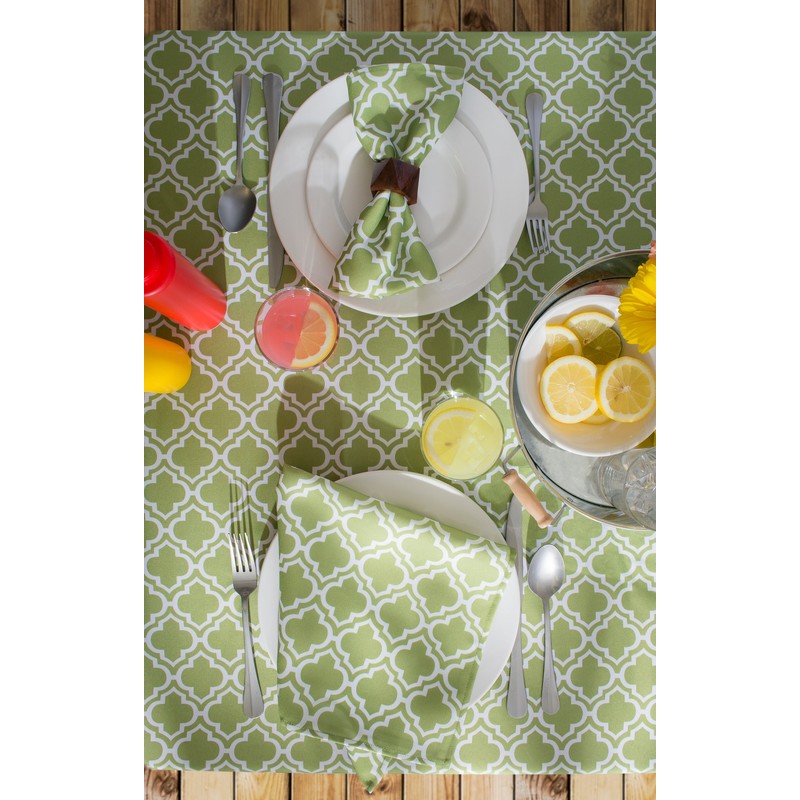 DII 100% Polyester, Spill Proof and Waterproof, Machine Washable, Tablecloth