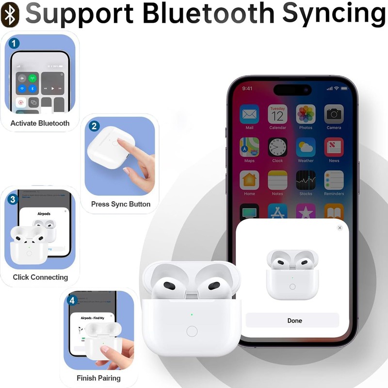 Alimingyan USB-C Charging Case Compatible with Airpods 3 Charging Case