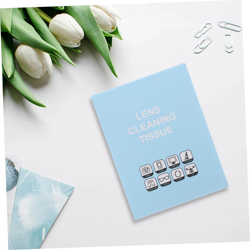 FOMIYES Optical Device Cleaning Kit Sheets Soft Paper for Camera