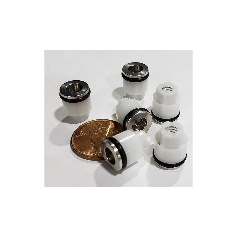 AR Annovi Reverberi Replacement Valve Kit 6 Pack, AR42499, Black