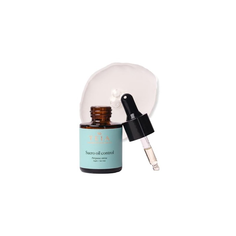 TEIA COSMETICOS Suero Oil Control, para Piel Grasa y Mixta,