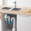 Space-Saving Siphon, Flexible Drain Hose, Flexible Siphon, 1 1/4 Inch