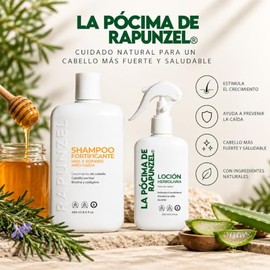 Pócima de Rapunzel KIT SHAMPOO (Crecimiento, fortalecimiento y brillo)