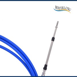Boat Throttle Control Cable 16 Feet Outboard Rotary Steering Cable for Most Single Station Boats