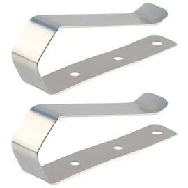 2 Stainless Steal Visor Clip Garage Door Opener Remote Replacement for Liftmaster Chamberlain Craftsman Sears 29B317
