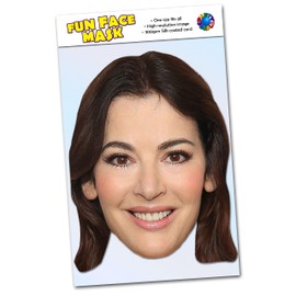 Party People 1 x Nigella Lawson - Celebrity Face Mask - Ready To Wear - Nigella L