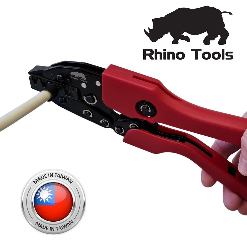 10 16 25 35mm² Bootlace Ferrule Crimping Tool | Rhino