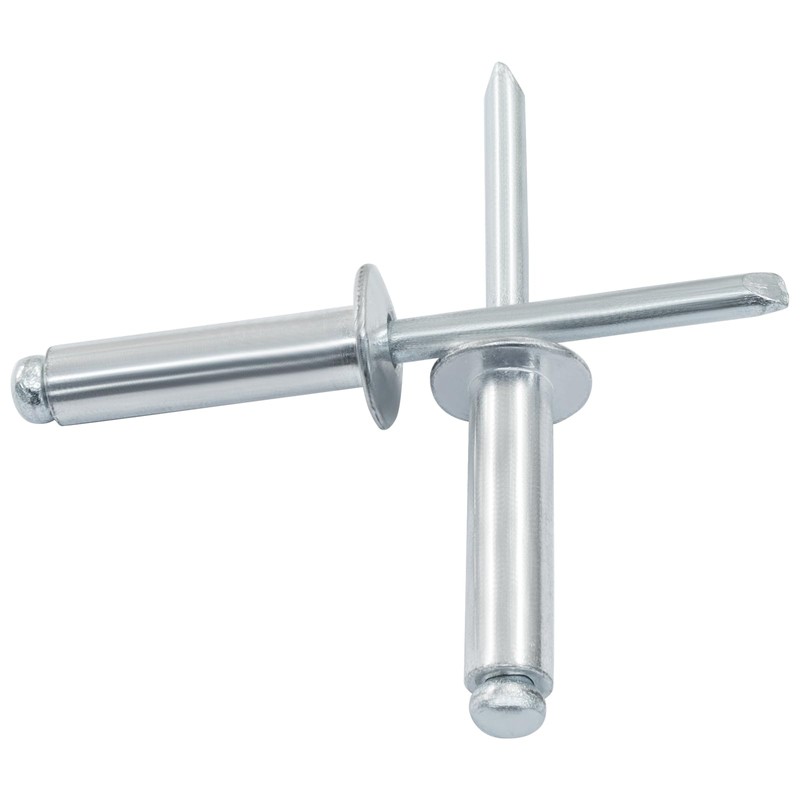 Zorveiio 50 Pcs 1/4" x 1" Aluminum Blind Rivets Dome
