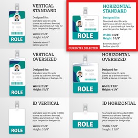 DNP Badge Buddy Doctor of Nursing Practice Horizontal Cobalt Blue Heavy Duty 1 Pc - Elevate Your Style - Spill & Tear Proof - Double Sided Made in USA