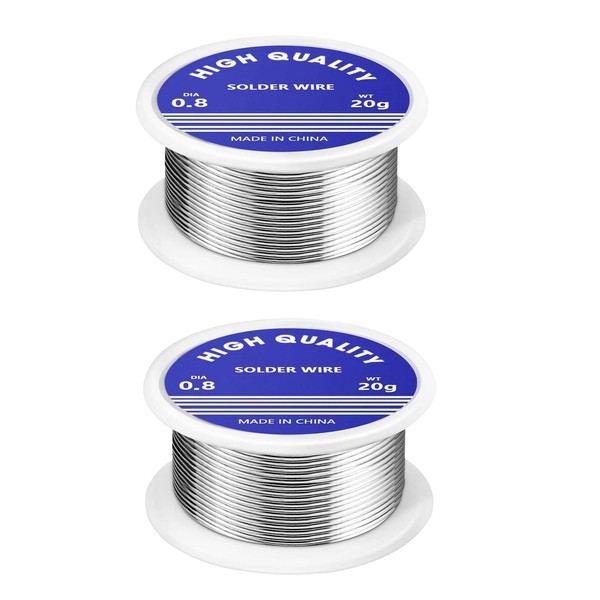 2 PCS Solder Wire, Solder Wire with Flux, Soldering Wire,