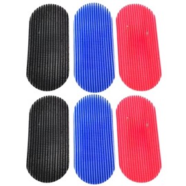 Paquete 6 Pinzas Cabello Hair Gripper Accesorios Barbería Pegatina Velcro Corte Cabello Barber Anti Deslizante Sin Daños Peineta Hair.