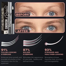 Eyebrow Growth Serum - Cherisher | Conditioner That Cherish Your Natural Brows, Make It Bold, Thick And Defined | Enhancer That Stimulates Regrowth New Eyebrows
