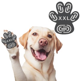Dog Paw Portector, Anti-Slip for Senior Dogs, Protector for Hot Pavement, Traction Control Paw Stickers with Strong Traction, Prevent Slipping On Hardwood Floors (XXL -2.5''×2.8'')