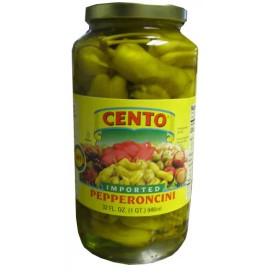 Parthenon Foods Pepperoncini Imported (Cento) 32 oz (2lb)