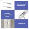 Window Handle,2 PCS Double Glazing UPVC Window Handles,White Cockspur Window