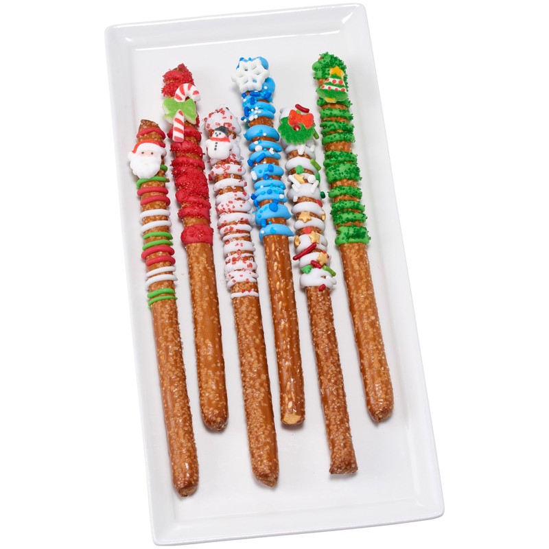 Lucks Dec-Ons Molded Sugar/Cup-Cake Topper, Christmas Charms Assortment, 5/8 Inch