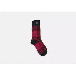 Coach Signature Plaid Socks (Unisex) Latest Style With The “C” Patch