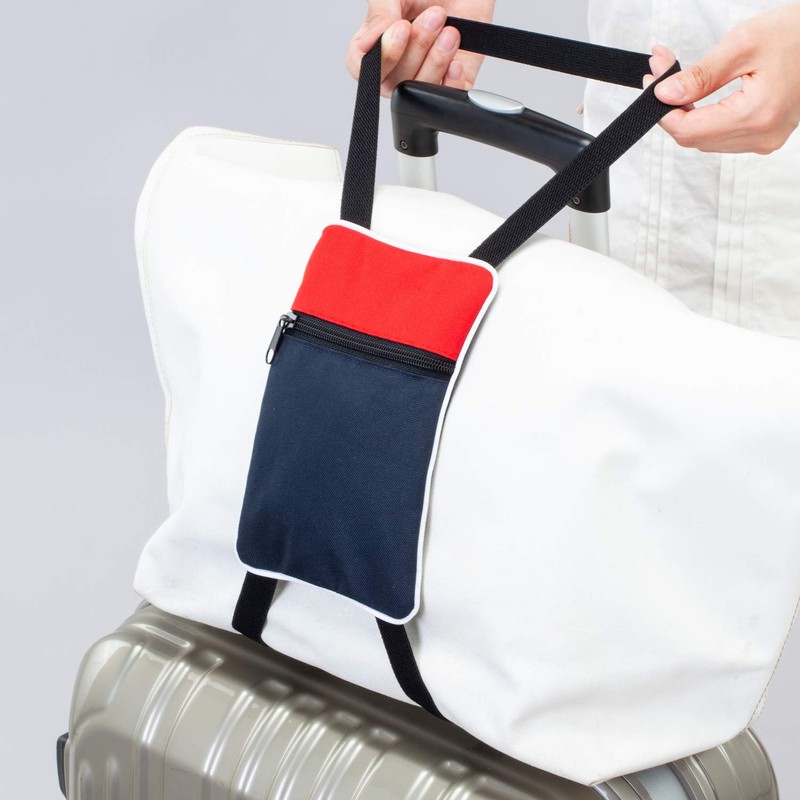 Astro 607-21 Suitcase Belt Bag Closure Bag, Navy, Mini Bag