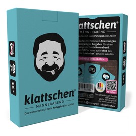 DENKRIESEN - klattschen® - Men's Evening - Probably the Best Party Game of All Time (Playing Card Box)