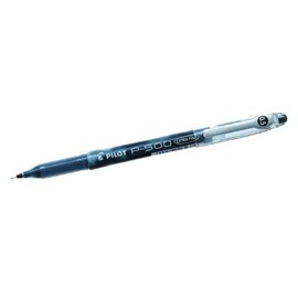 Pilot P500 Needlepoint Gel Rollerball 0.5 mm Tip (Box of 12) - Black