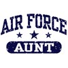 CafePress Air Force Aunt Oval Car Bumper Sticker