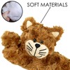 The Magic Toy Shop Brown Cat Novelty Draught Excluder Cushion