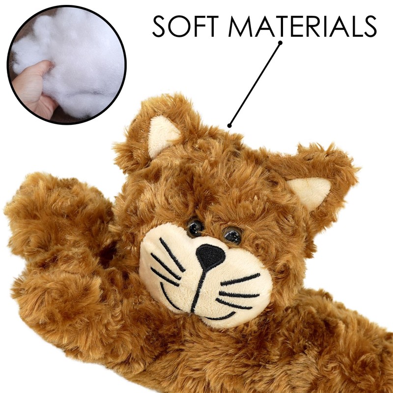 The Magic Toy Shop Brown Cat Novelty Draught Excluder Cushion