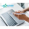 Star Online 8 X Pastel Colours HB Pencils Blue, Pink