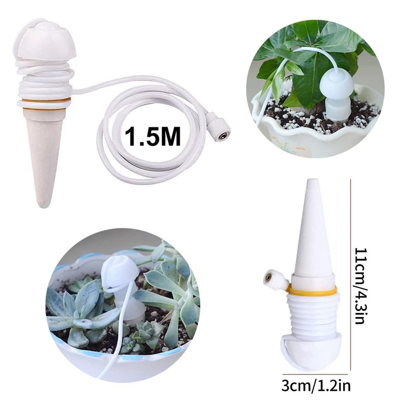 6PCS Plant Self Watering Spikes - Self-Watering Plant Stakes Automatic
