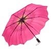 Galleria-Pink Daisy Auto-Open/Close Large Portable Rain Folding Umbrella