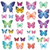 DECOWALL DW-1201 38 Colourful Butterflies Kids Wall Stickers Decals Peel