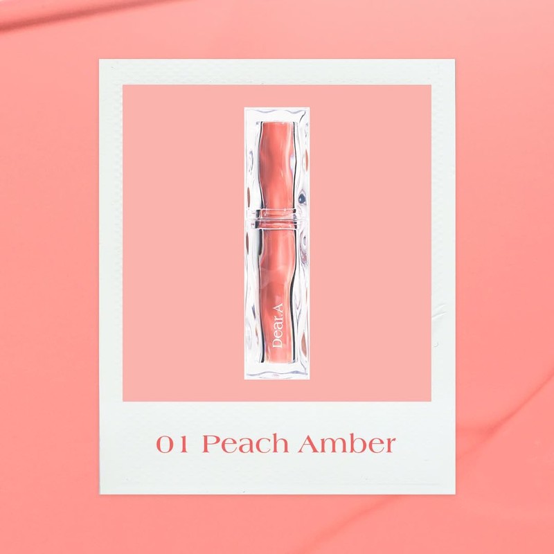 Dear.A Hydro Dewy Tint 1.8g Korean Cosmetics (01. Peach Amber)
