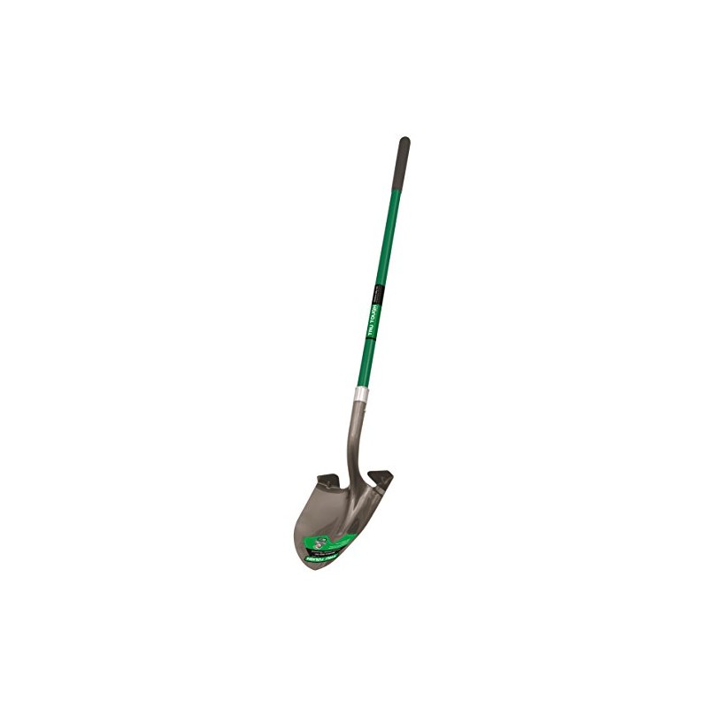 Truper 32402 Tru Tough 47-Inch Round Point Shovel with Long