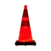 LED-MARTIN® Traffic Cone, Folding, 70 cm, Particularly Heavy Design, Accident