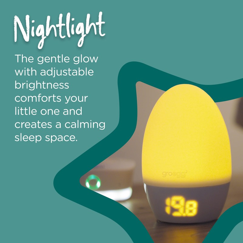 Tommee Tippee GroEgg2 Digital Colour Changing Room Thermometer and Night