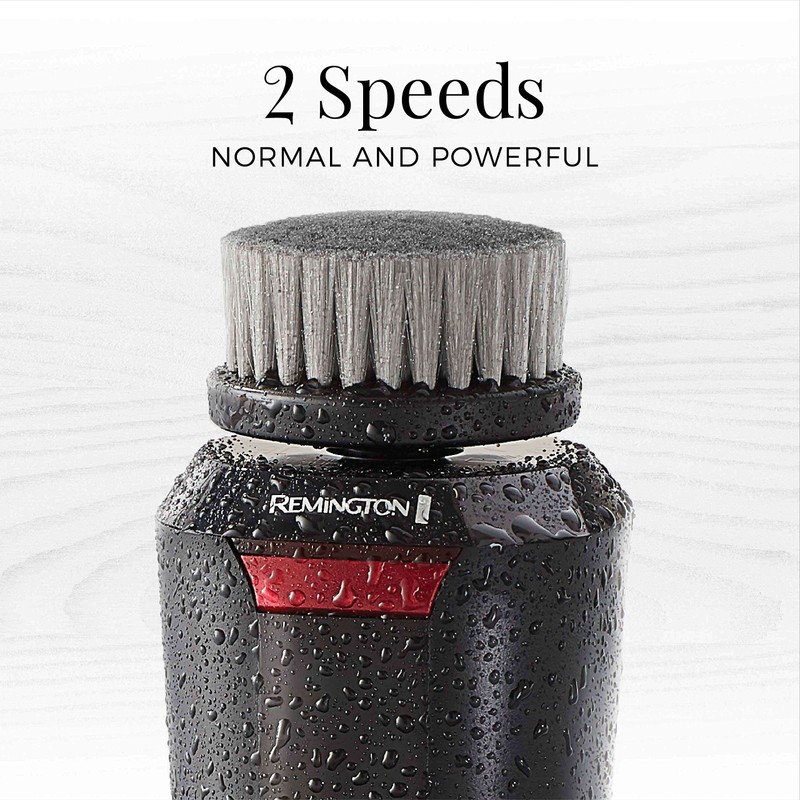 Remington Reveal Men's Compact Facial Cleansing Brush with Pre Shave